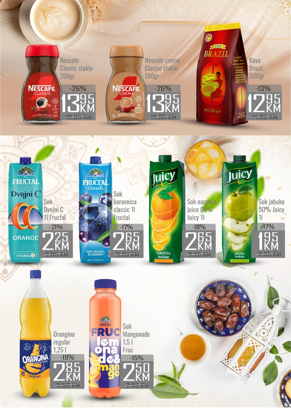 BEST katalog strana 7 – Nescafe, Brazil kafa i Fructal sokovi na akciji