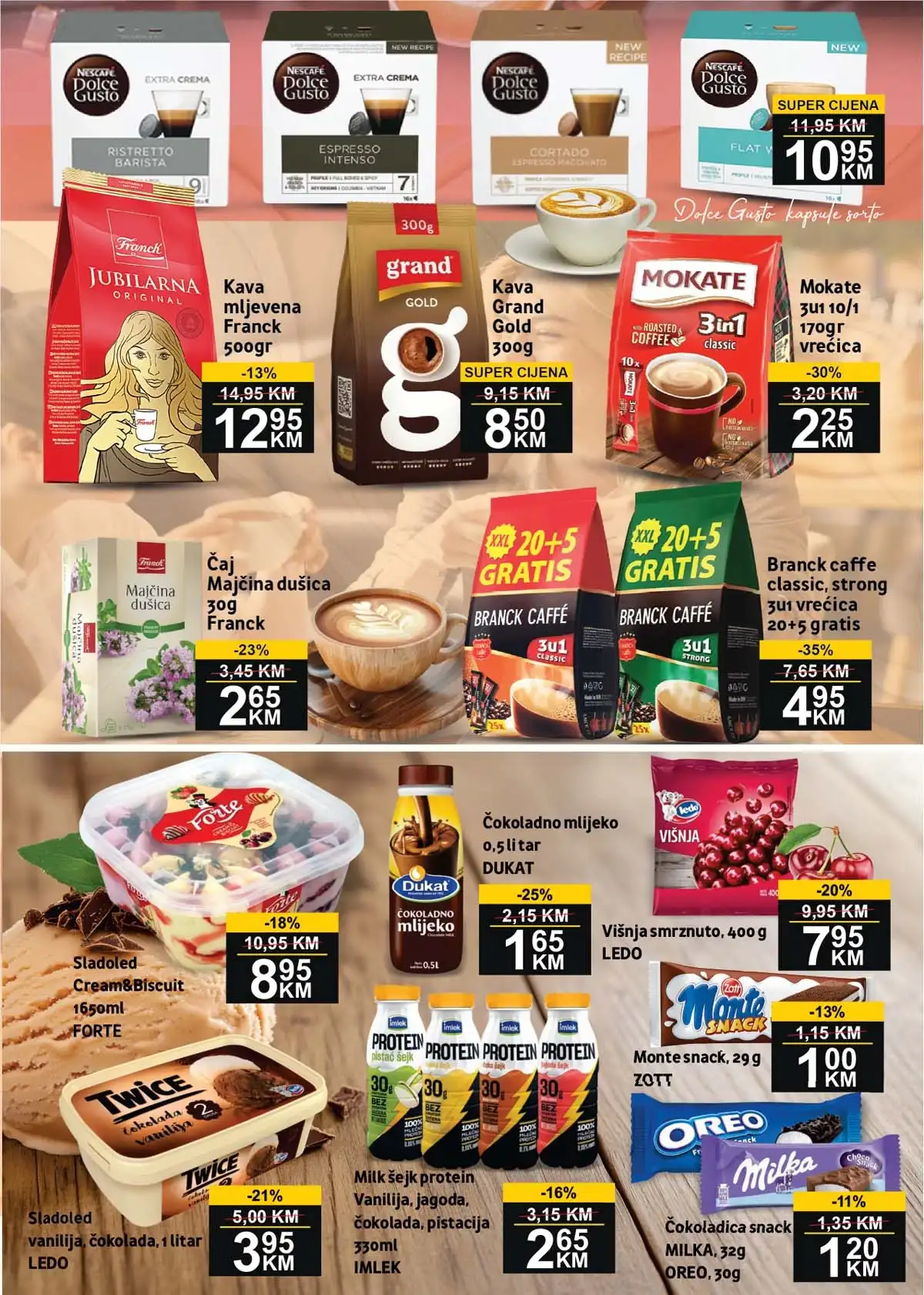 UTD BEST akcija katalog sniženja strana 5 prehrambeni proizvodi do 26. aprila 2026