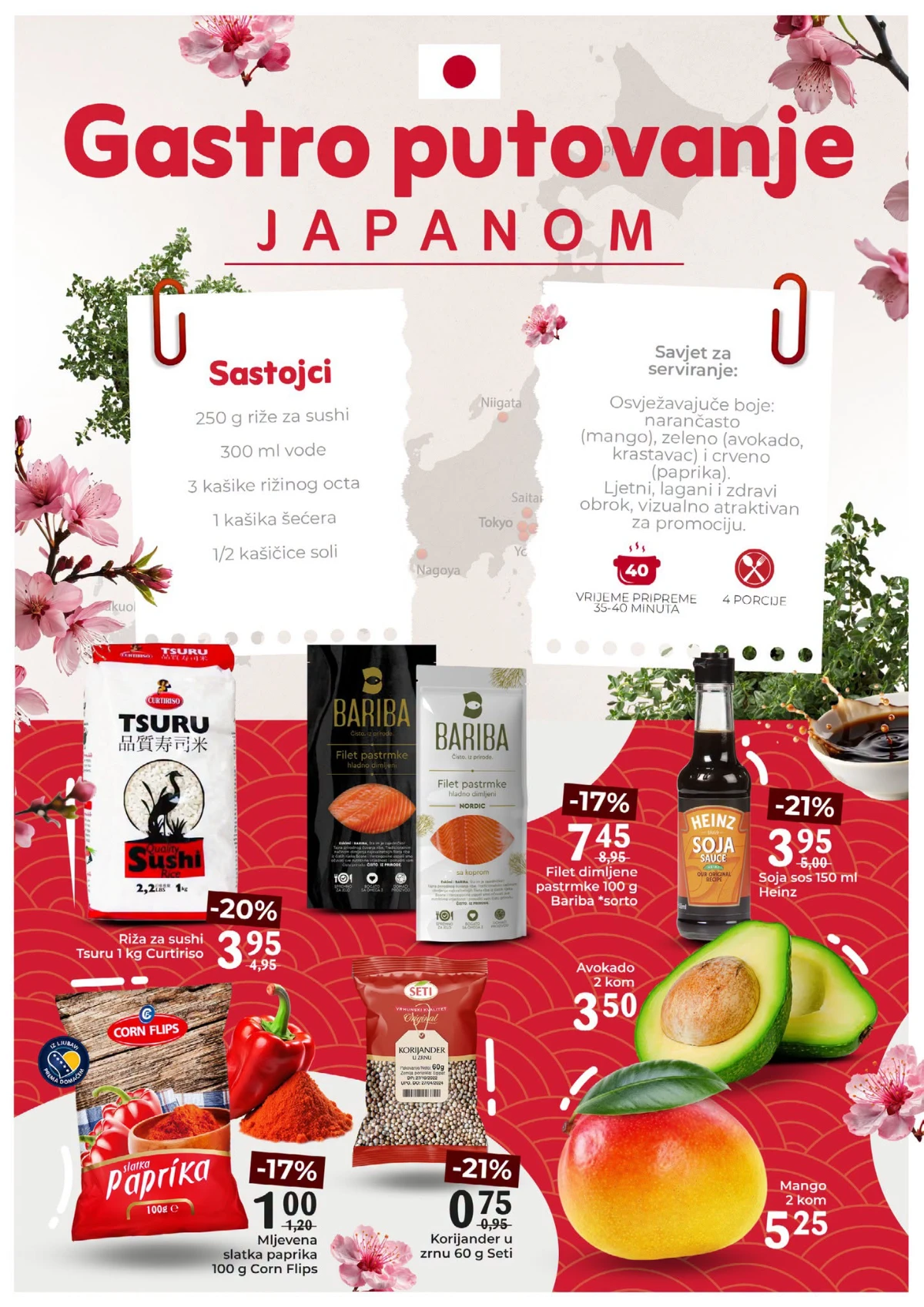 Bingo Gastro putovanje Japanom sastojci za sushi i azijska ponuda strana 3