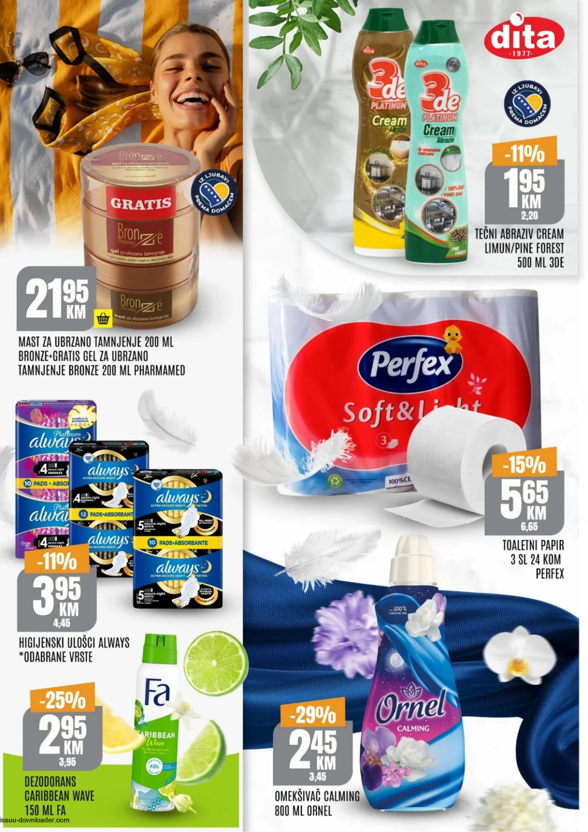 Bingo katalog strana 6 – Perfex papir, Ornel, Fa i Always proizvodi