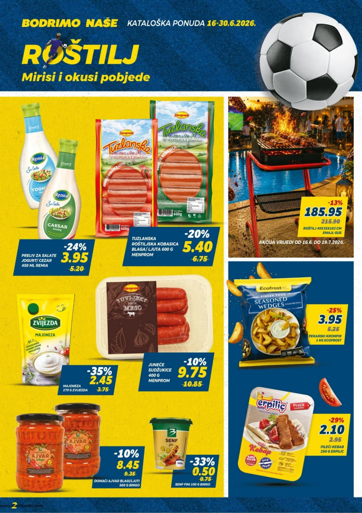 Bingo katalog strana 2 roštilj mesni proizvodi i sezonske delicije