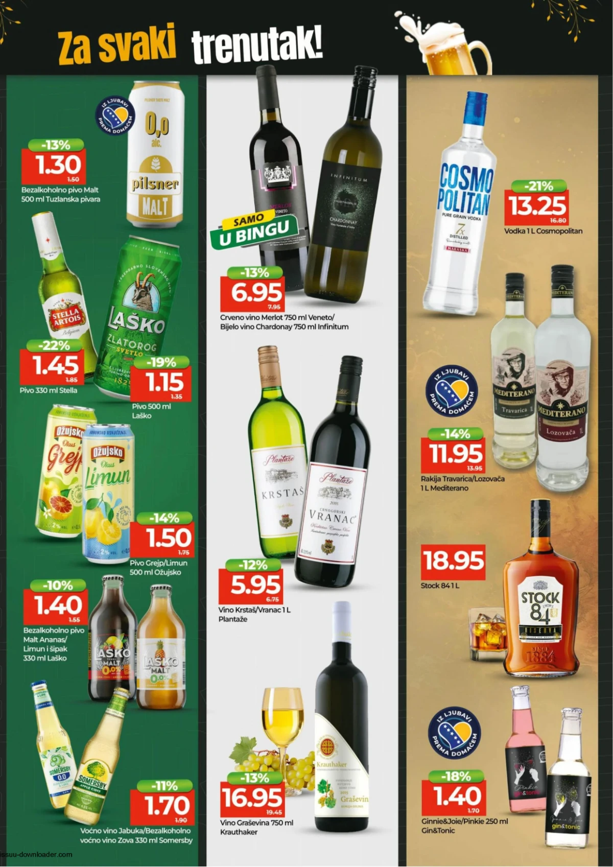 Bingo katalog maj 2026 tava noževi i kuhinjski pribor