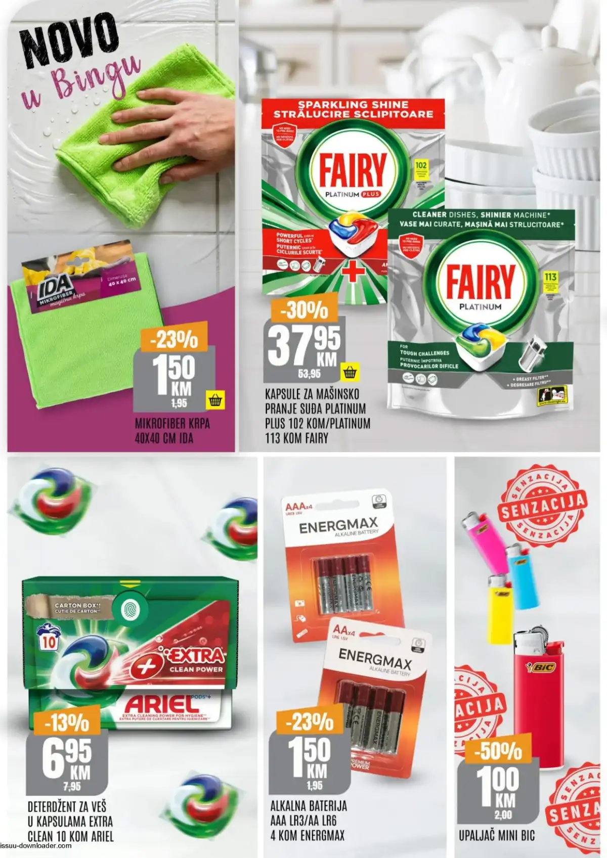 Bingo katalog akcija do 50% april 2026 piće i slatkiši – strana 6