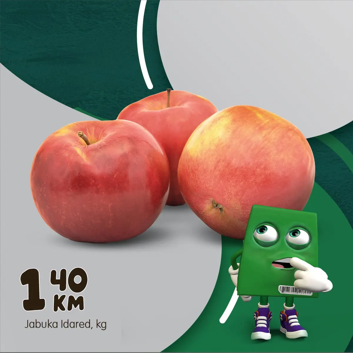 Bingo TRIO ponuda od 12. do 14.10.2026. – jabuke Idared po cijeni od 1,40 KM/kg