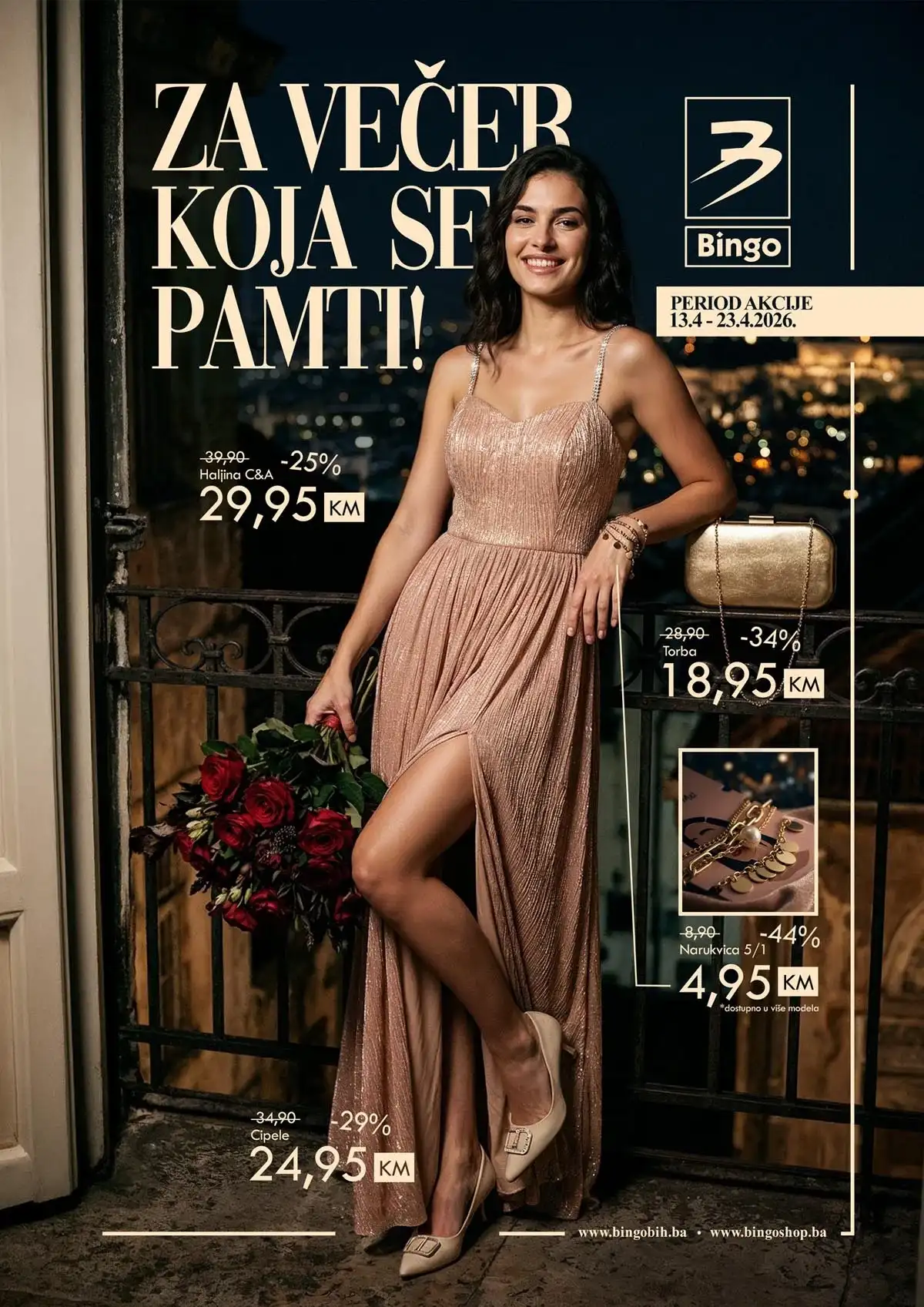 Bingo akcija za maturante sniženja outfit i detalji za posebne prilike do 23.04.2026 strana 1