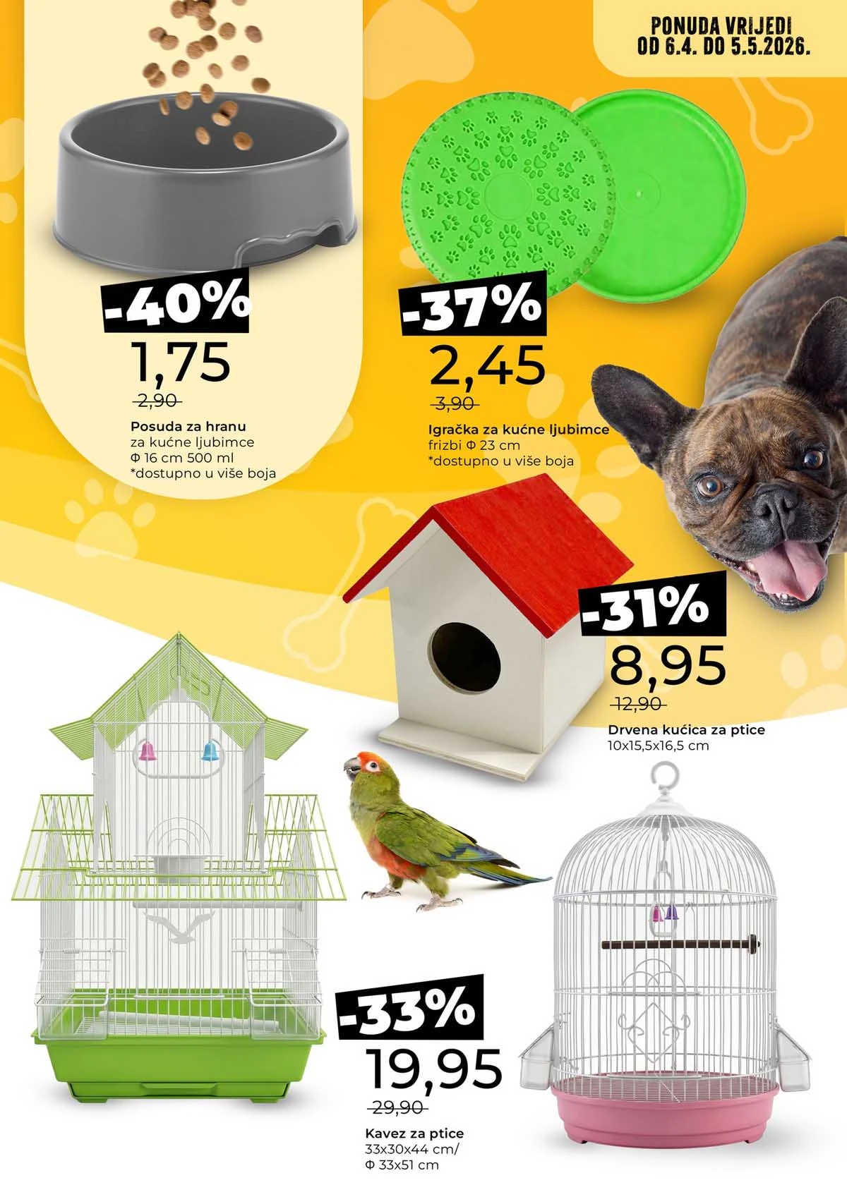 Bingo Waw Maw katalog strana 9 – akcijska ponuda hrane i opreme za ljubimce