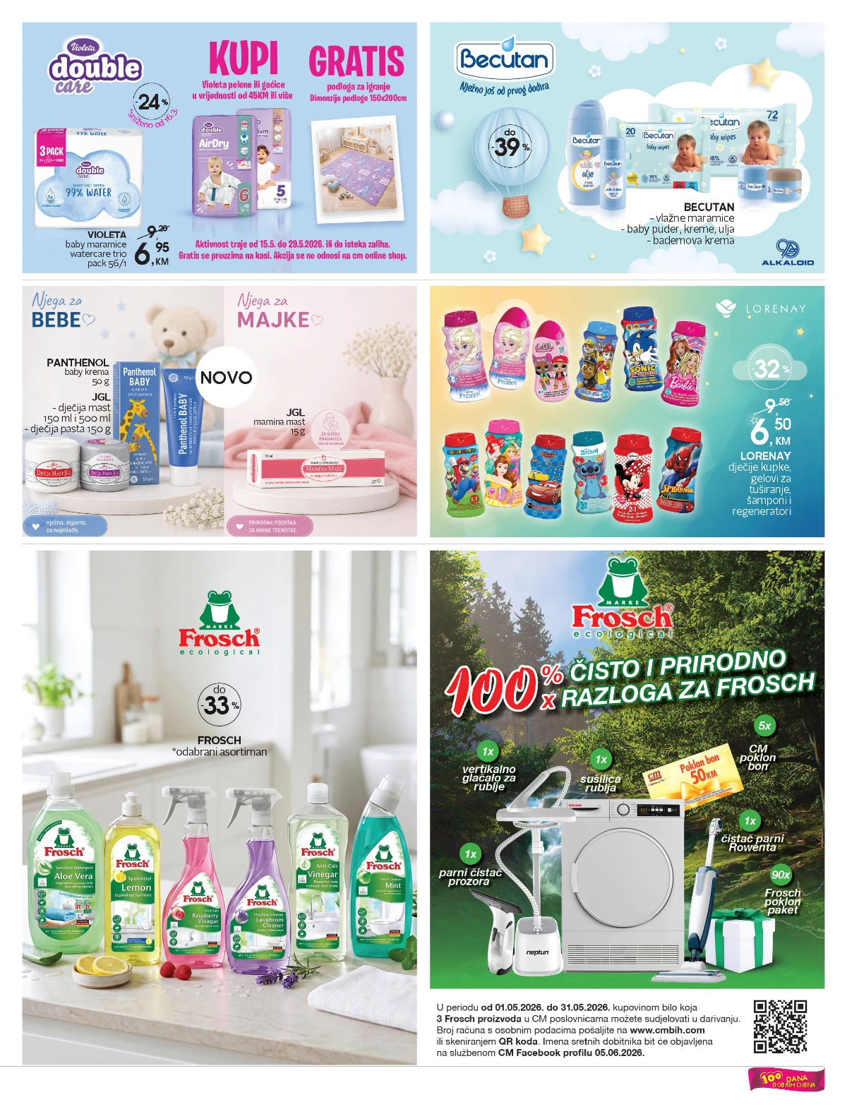 CM akcija do 50% – kozmetika ponuda katalog strana 25