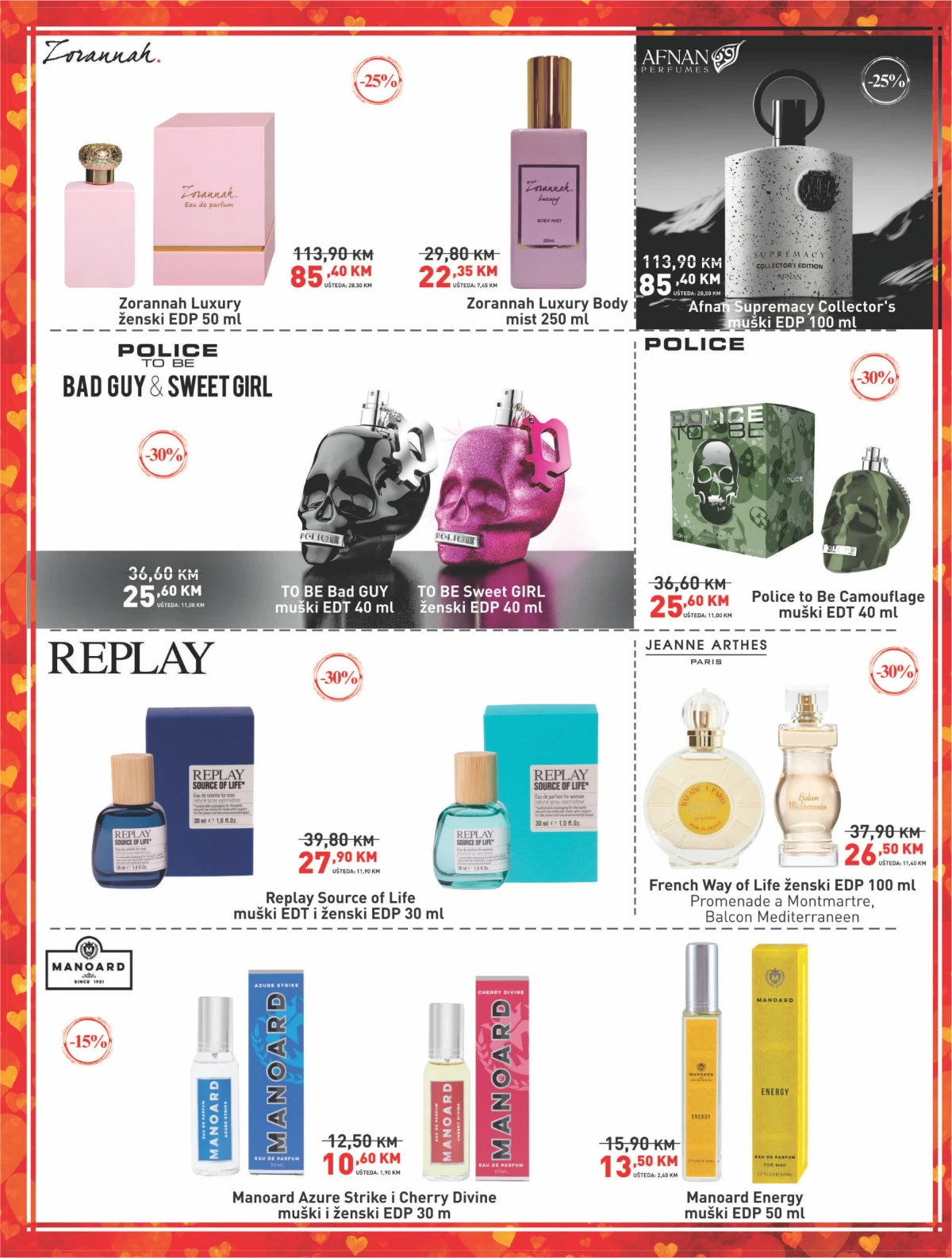 Didaco Shop akcija parfema do 03.06.2026 – Replay, Police, Manoard i Jeanne Arthes strana 2