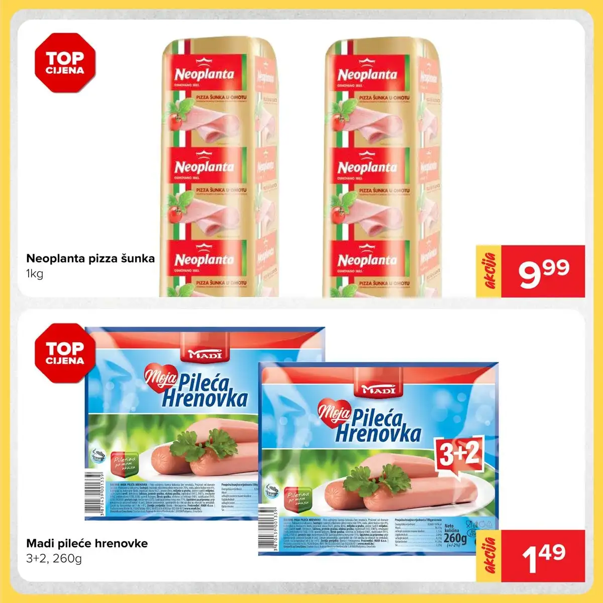 Đurić katalog sniženja do 19. aprila 2026 – prehrana i kućne potrepštine stranica 6