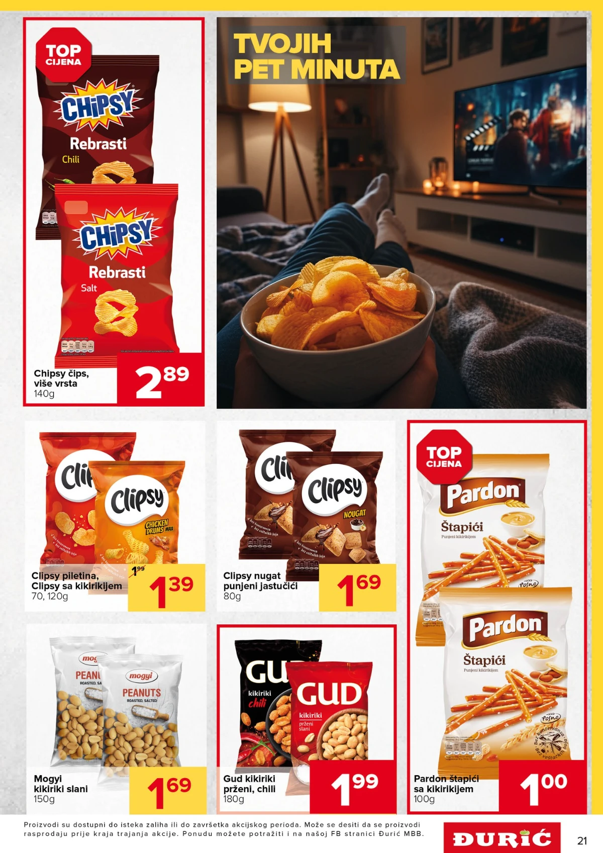 Đurić katalog akcija 21.05–03.06.2026 – prehrana, piće i kućne potrepštine na sniženju