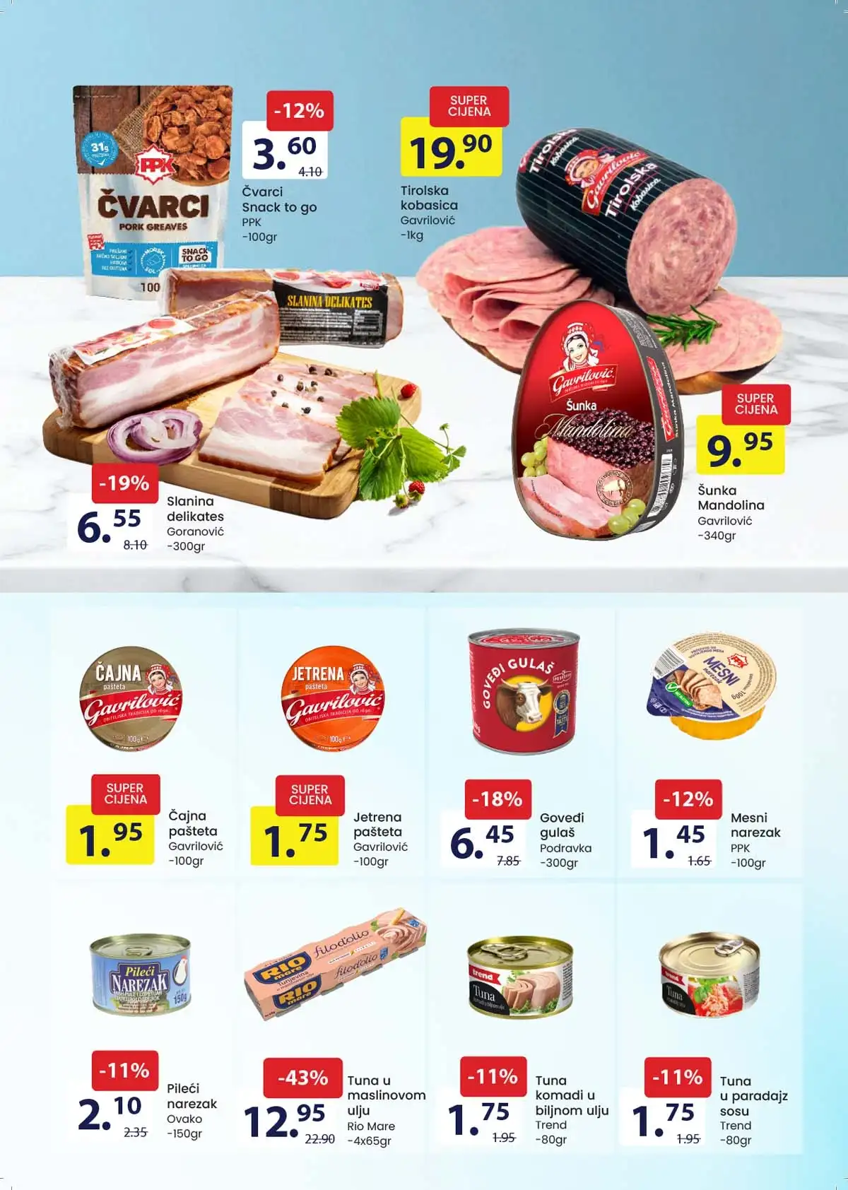 FIS katalog sniženja – zobene pahuljice i tjestenina na akciji