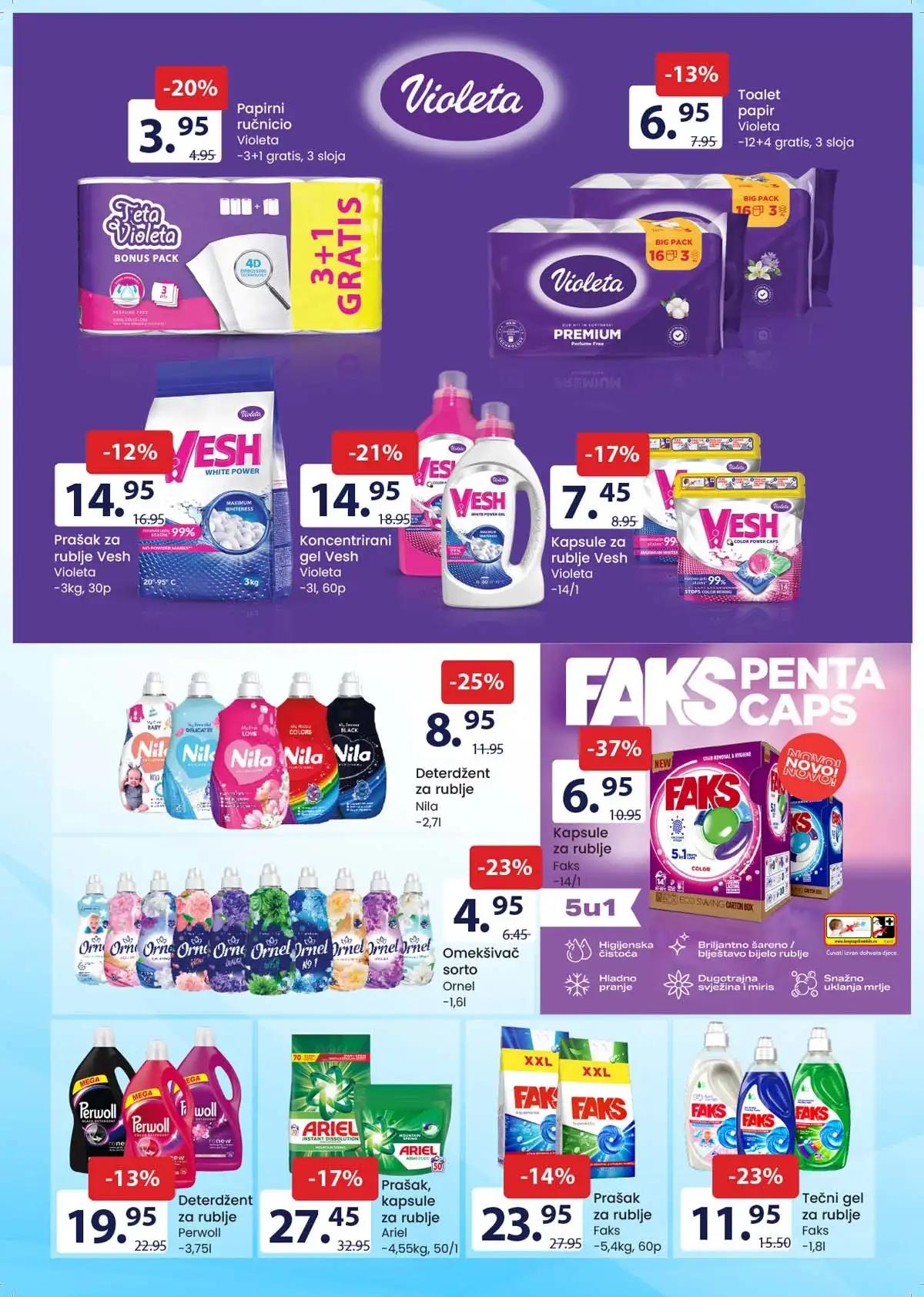 FIS akcija prehrane – proizvodi na sniženju u katalogu