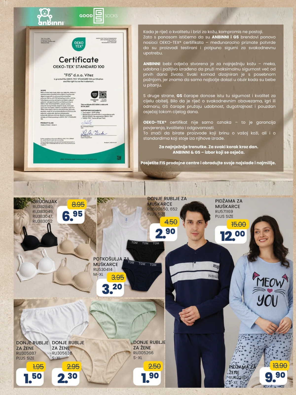FIS VITEZ kataloška ponuda