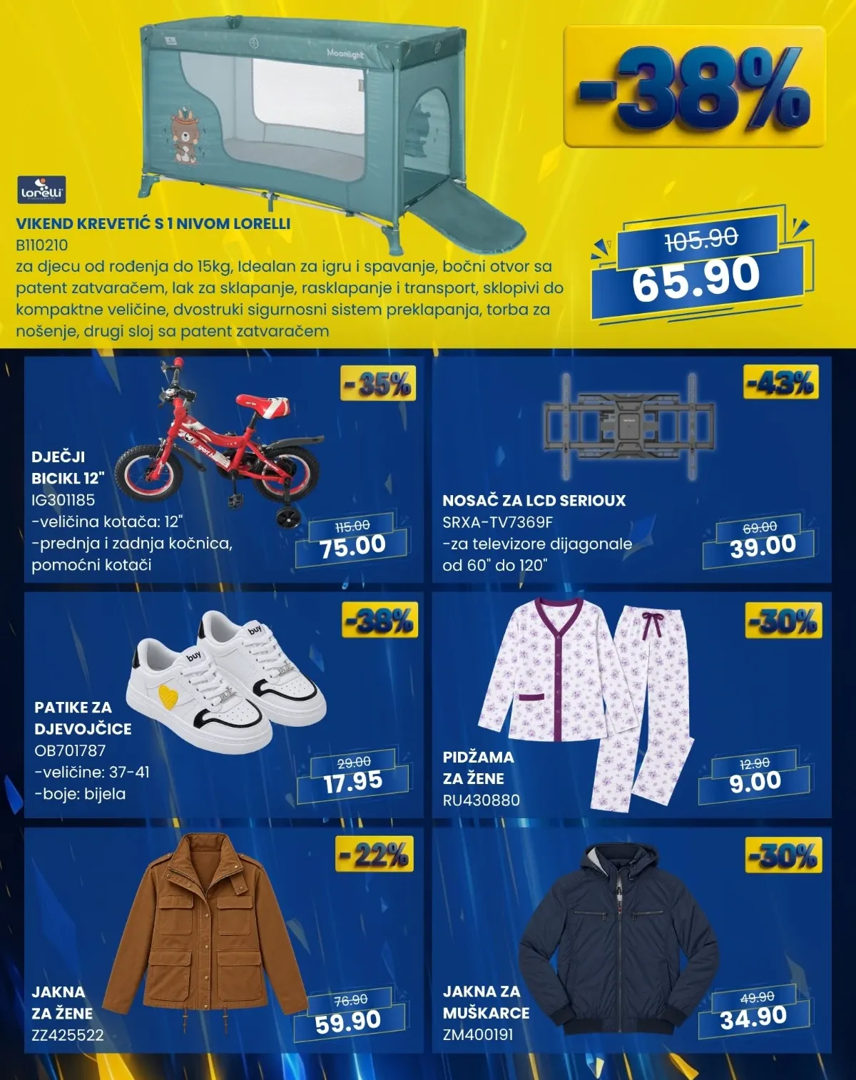 FIS Plus sedmica do 02.09.2026. – dječiji program, obuća, ženska i muška odjeća na sniženju