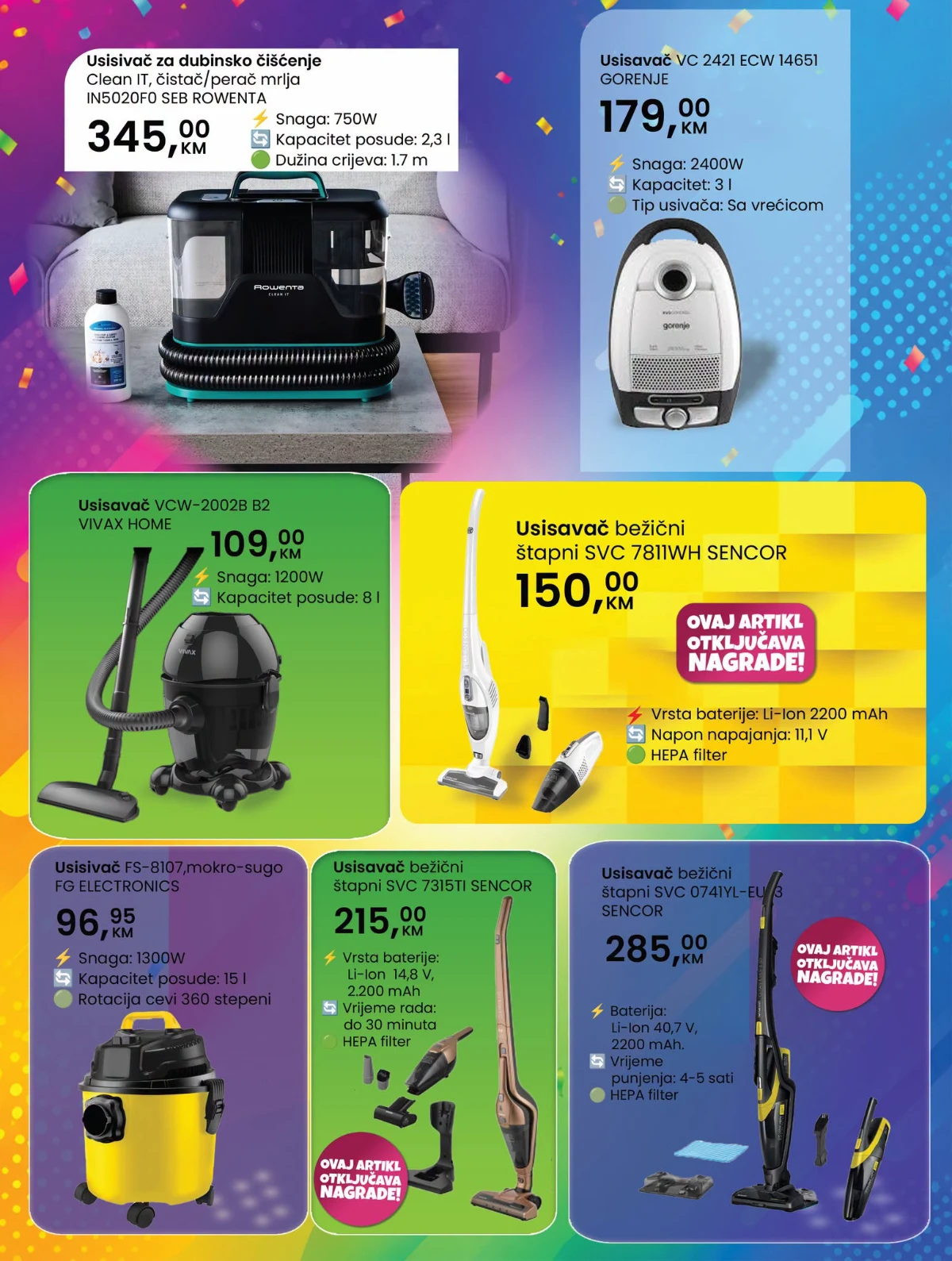 Fortuna Home katalog usisivači jun 2026