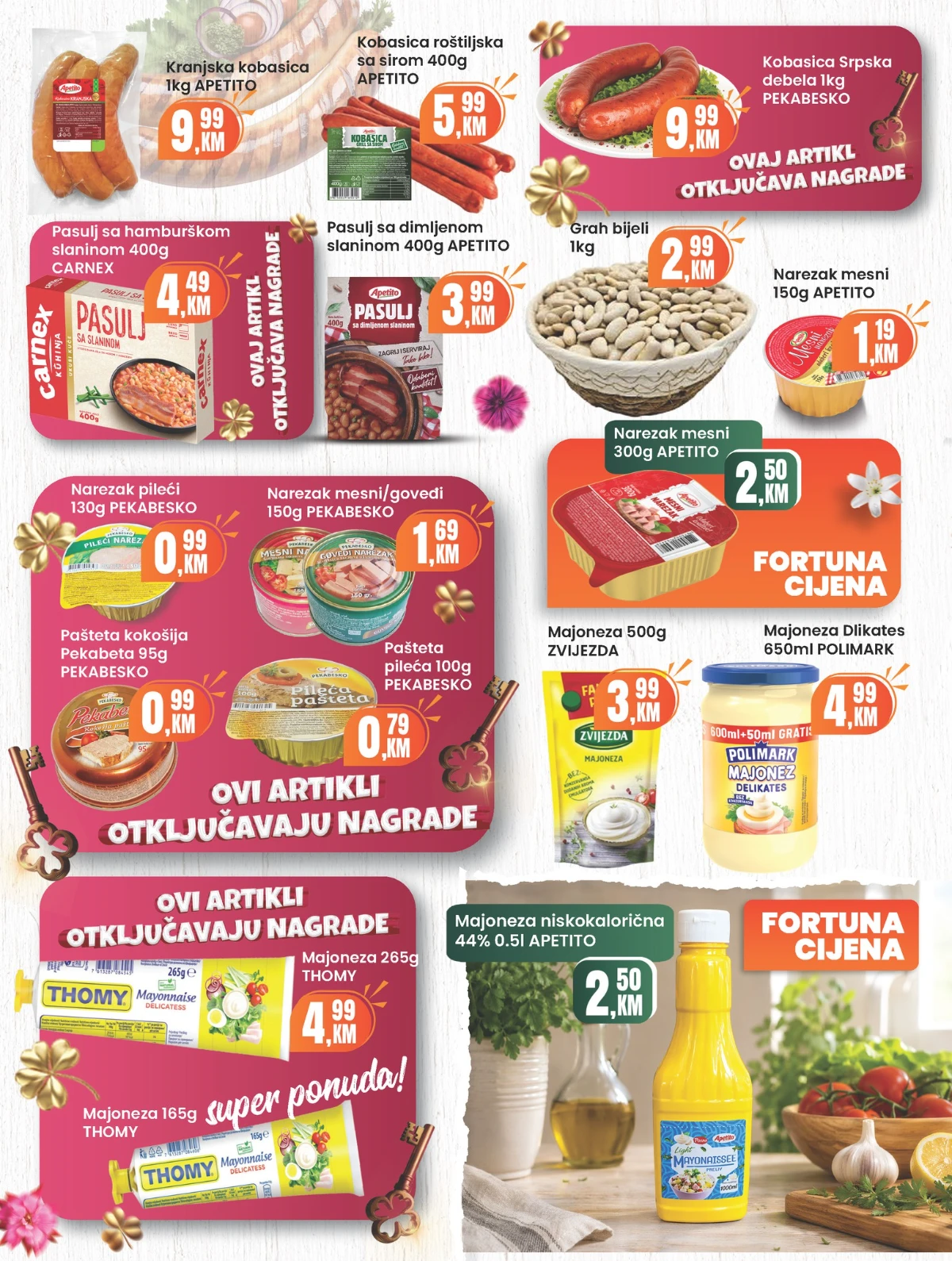 Fortuna katalog akcija do 30% – prehrana i proizvodi za domaćinstvo (strana 4)