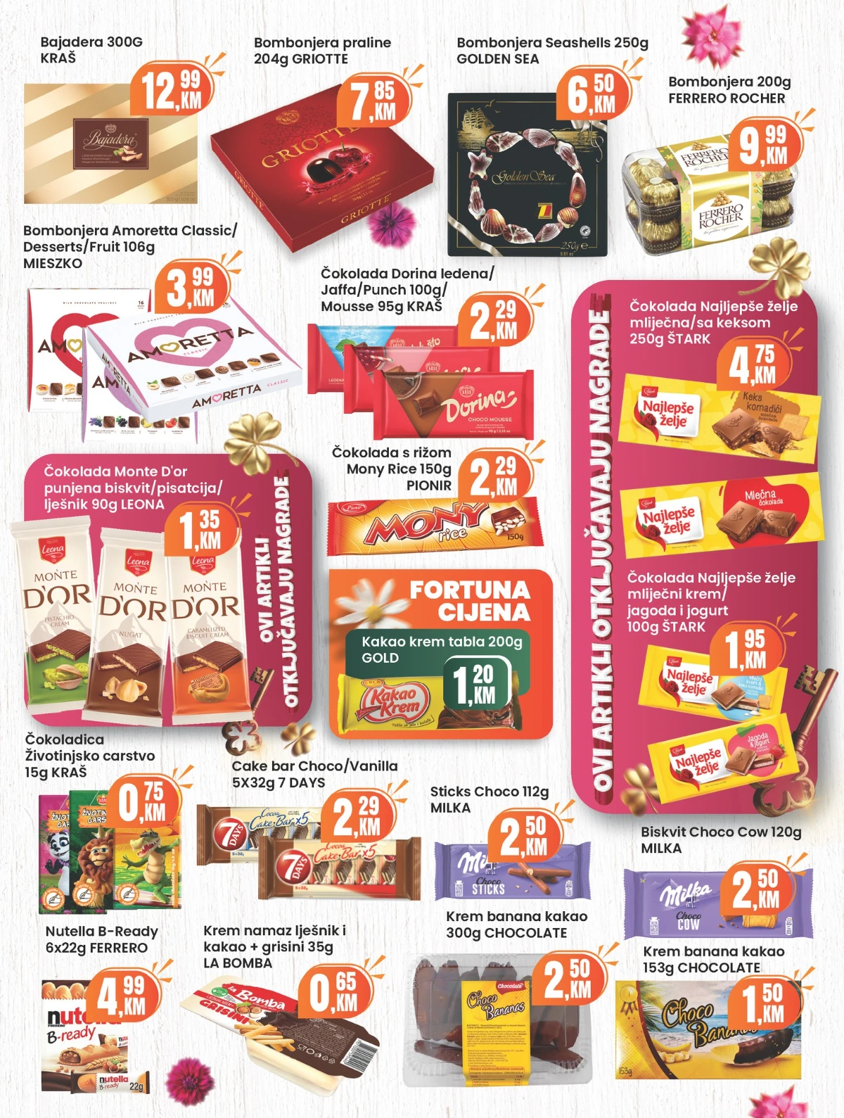 Fortuna katalog akcija do 30% – prehrana i proizvodi za domaćinstvo (strana 17)