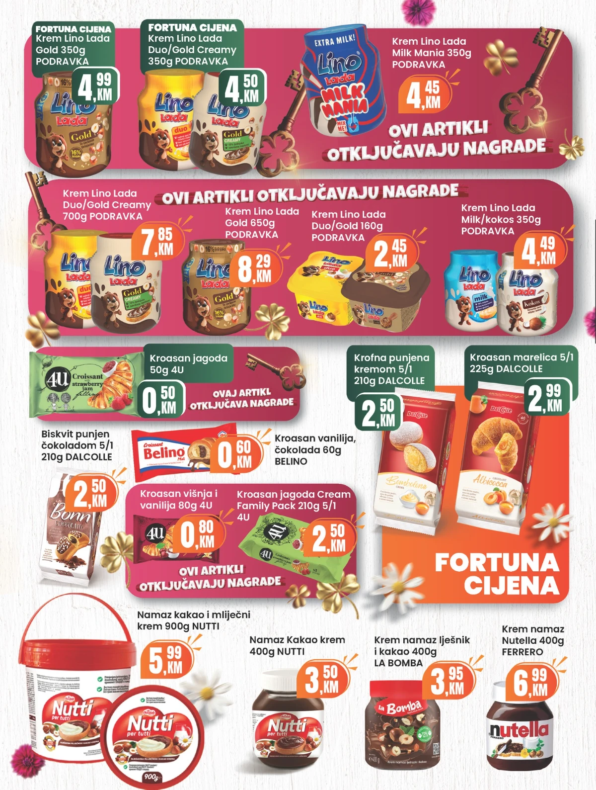 Fortuna katalog akcija do 30% – prehrana i proizvodi za domaćinstvo (strana 18)