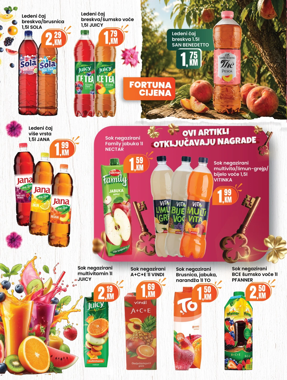 Fortuna katalog akcija do 30% – prehrana i proizvodi za domaćinstvo (strana 25)