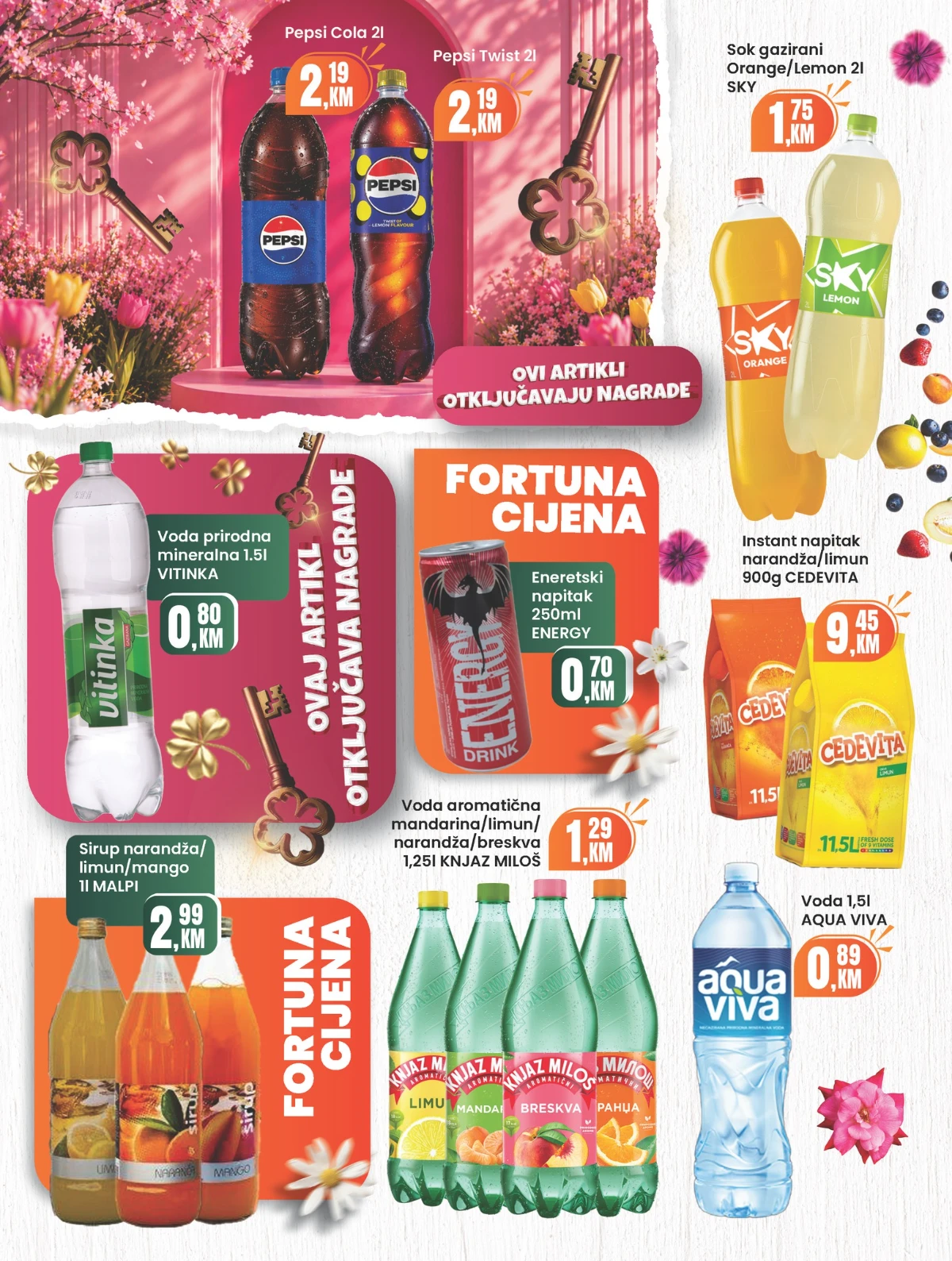 Fortuna katalog akcija do 30% – prehrana i proizvodi za domaćinstvo (strana 26)