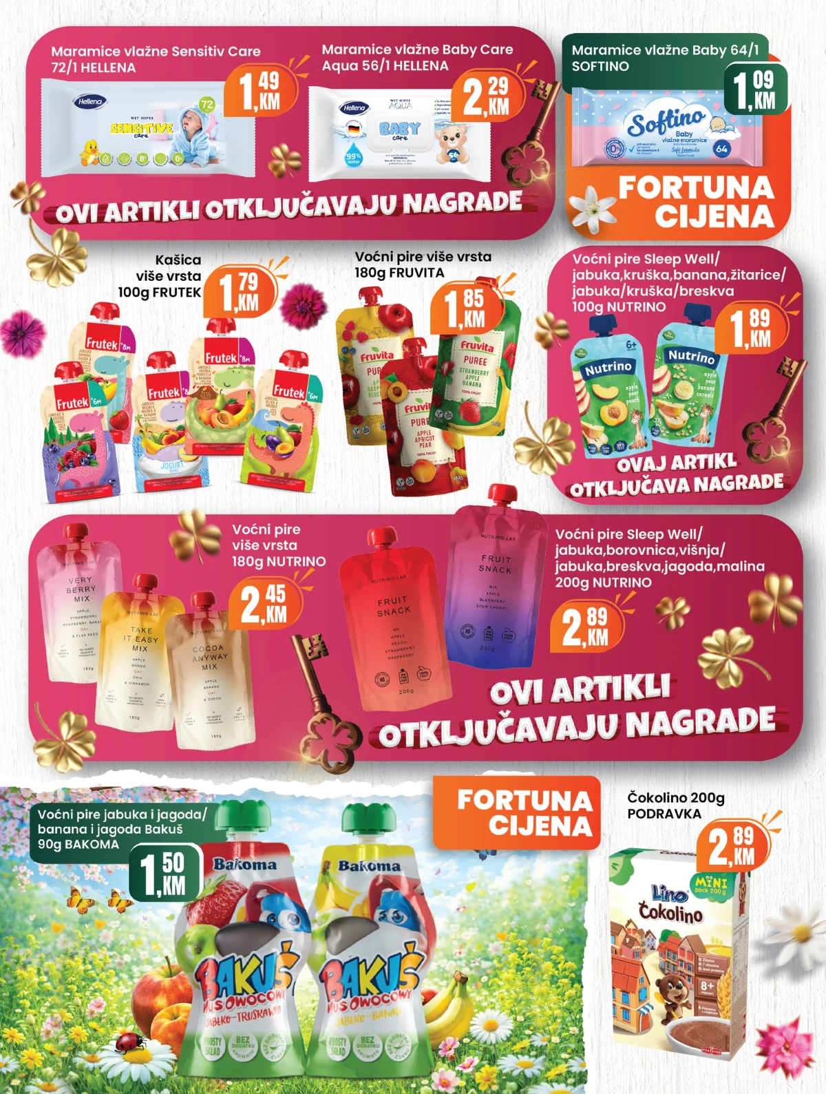 Fortuna katalog akcija do 30% – prehrana i proizvodi za domaćinstvo (strana 28)