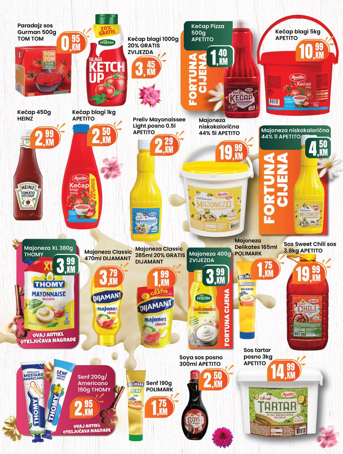 Fortuna katalog akcija do 30% – prehrana i proizvodi za domaćinstvo (strana 10)