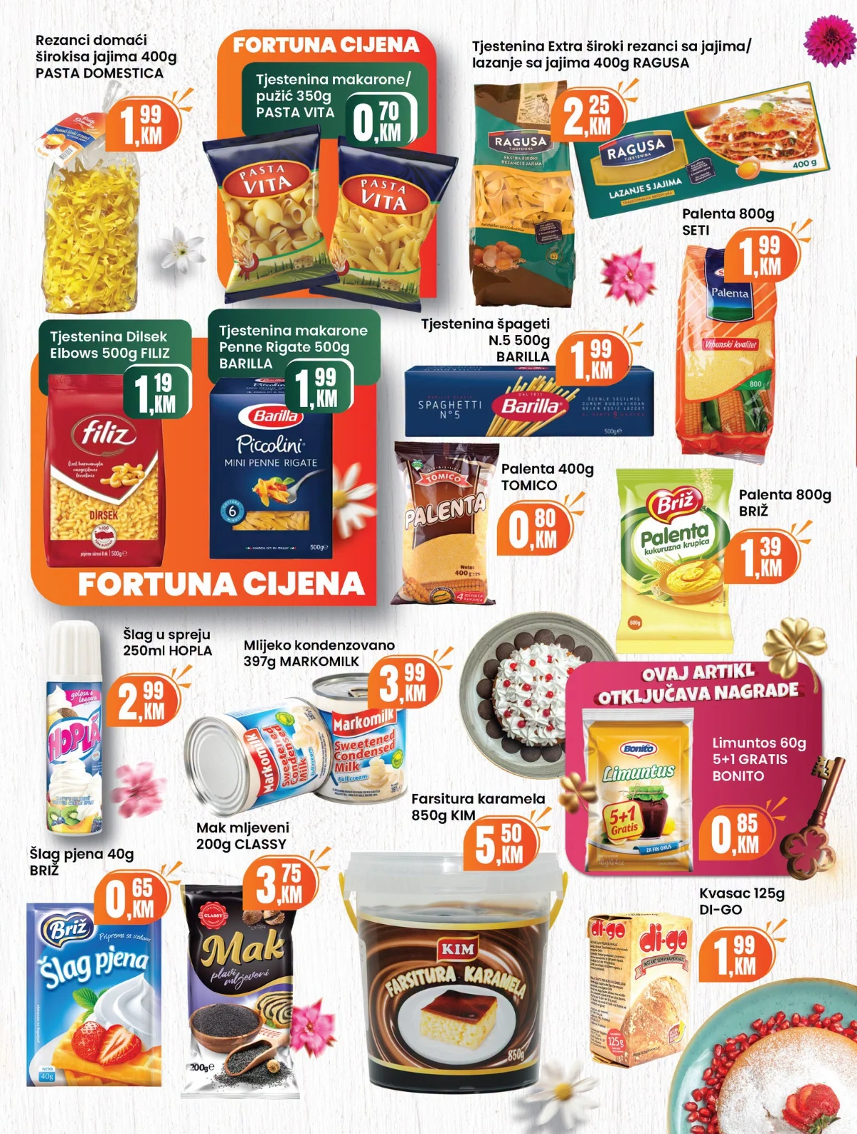 Fortuna katalog akcija do 30% – prehrana i proizvodi za domaćinstvo (strana 13)