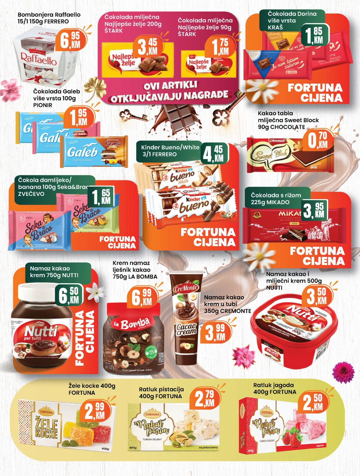 Fortuna katalog akcija do 30% – prehrana i proizvodi za domaćinstvo (strana 16)