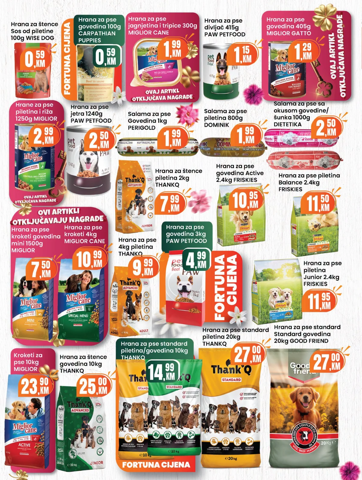 Fortuna katalog akcija do 30% – prehrana i proizvodi za domaćinstvo (strana 33)