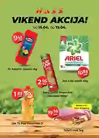 Hass Komerc vikend akcija sniženja prehrane i kućnih proizvoda do 19. aprila 2026 katalog