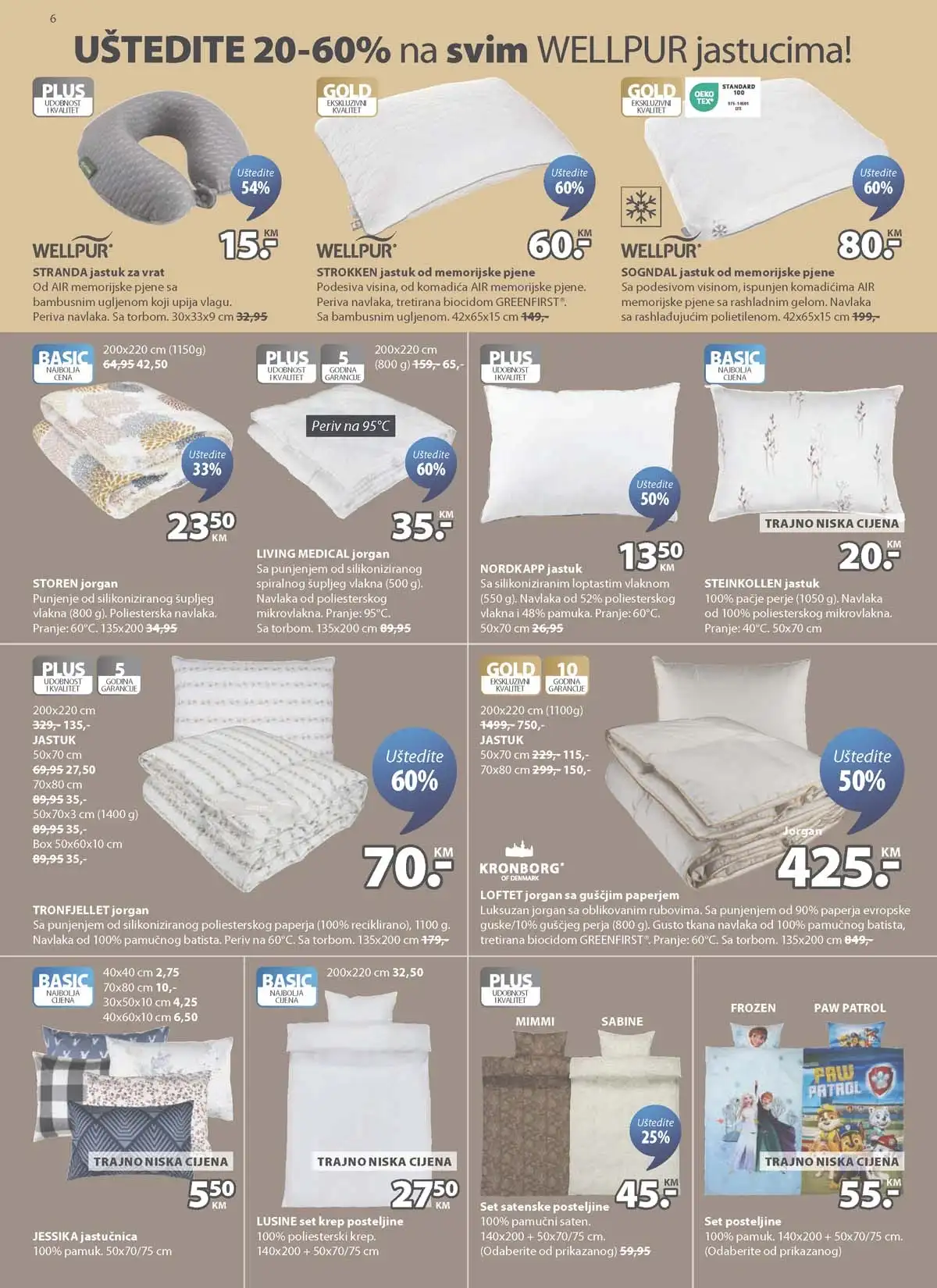 JYSK rođendanska akcija katalog sniženja namještaja i opreme za dom – strana 6 – do 28.04.2026