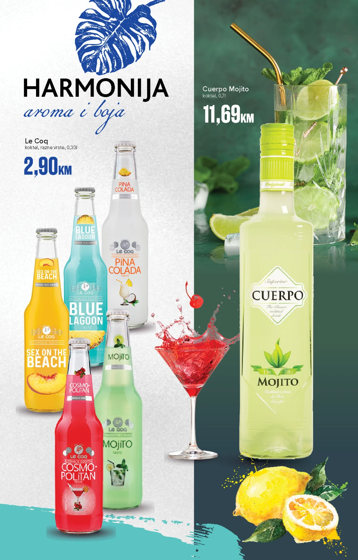 Le Coq kokteli, Cuerpo Mojito i osvježavajuća ljetna pića
