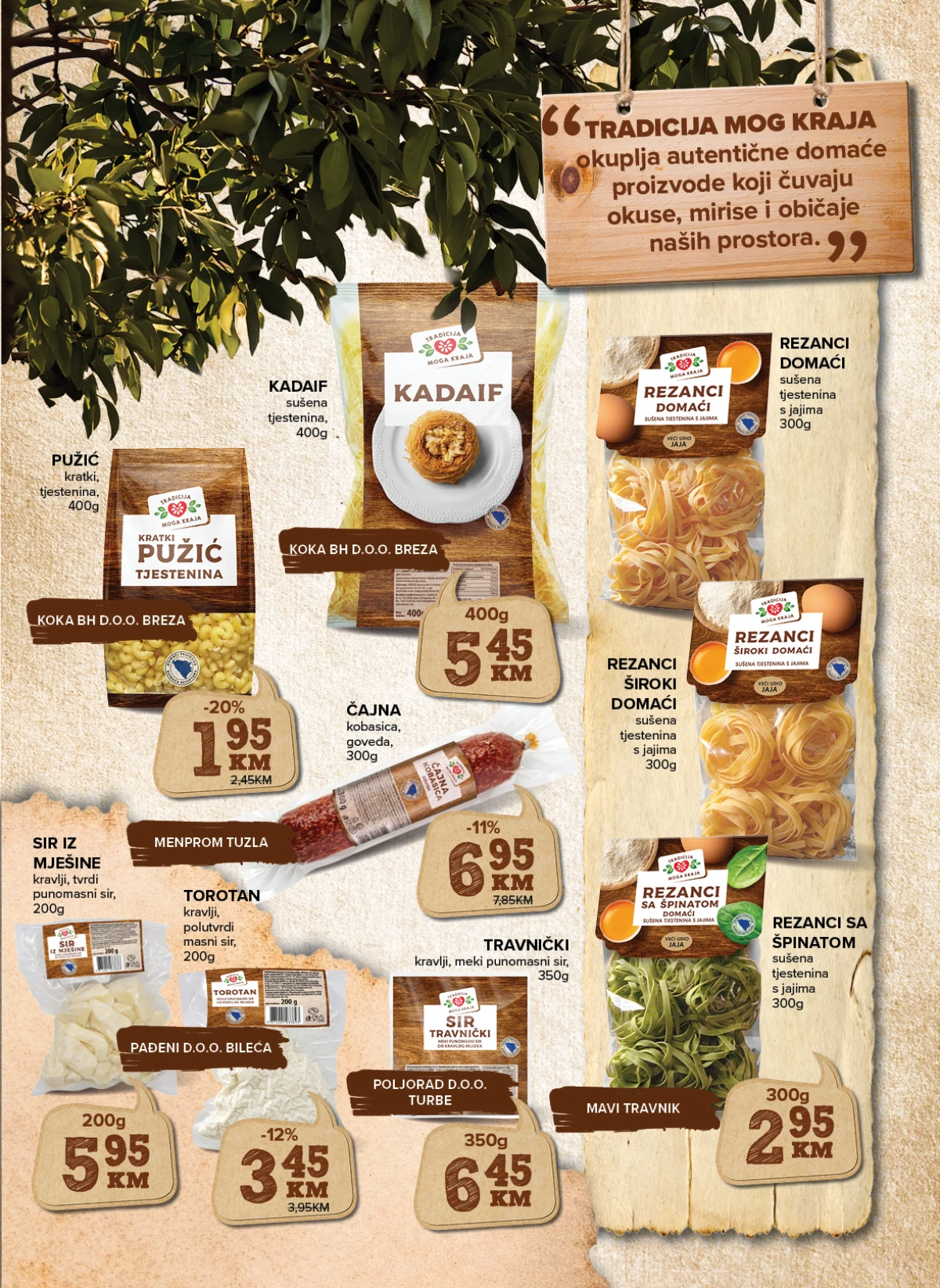 Baklava tulumbe rahat lokum ruža sirup i domaći proizvodi