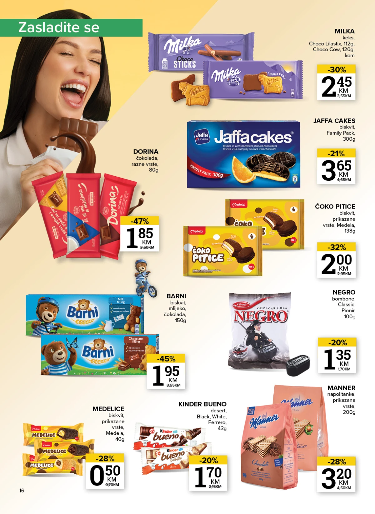 Konzum i Mercator kozmetika i njega tijela na akciji