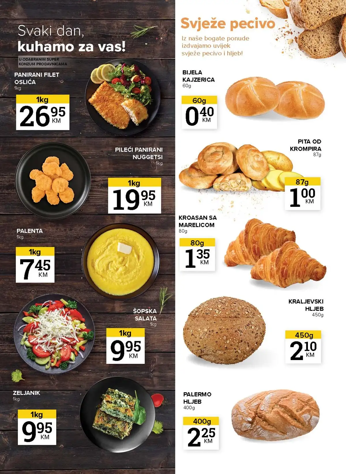 Konzum i Mercator akcija katalog sniženja do 20. aprila 2026 – strana 9