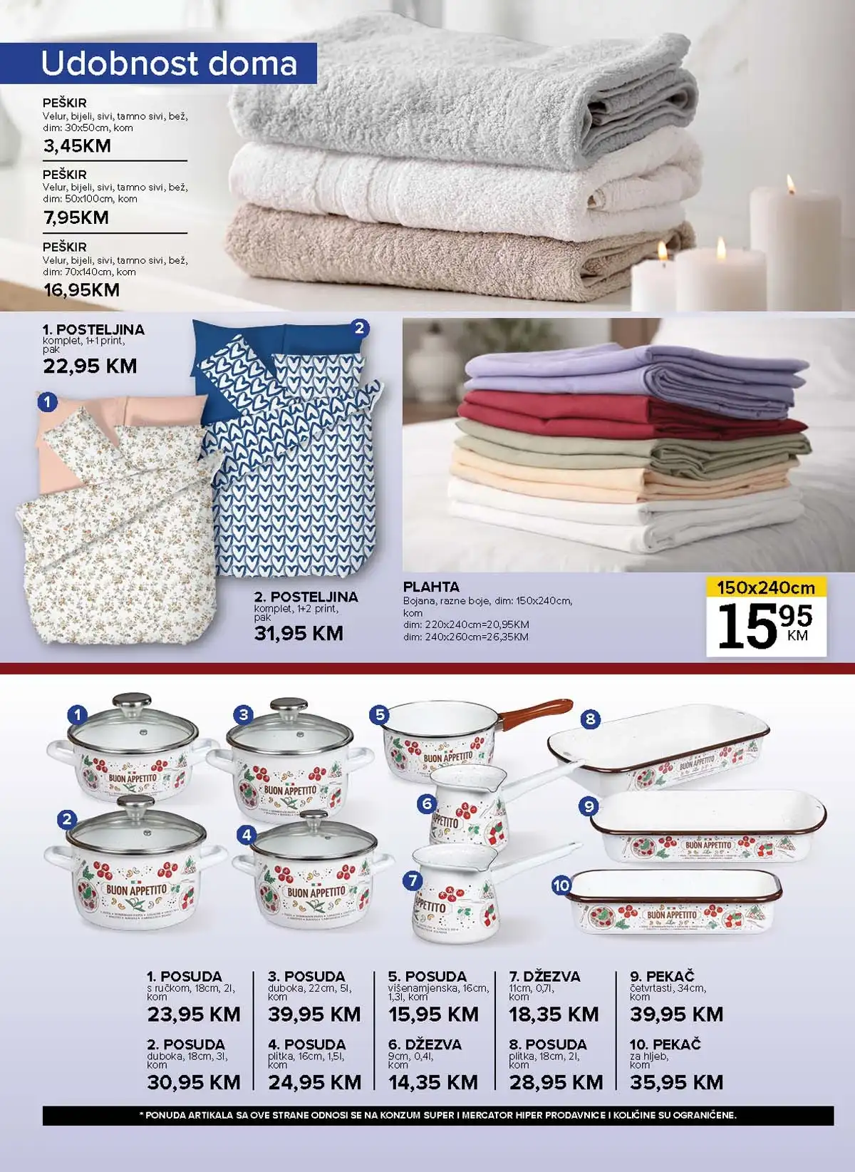 Konzum i Mercator akcija katalog sniženja do 20. aprila 2026 – strana 24