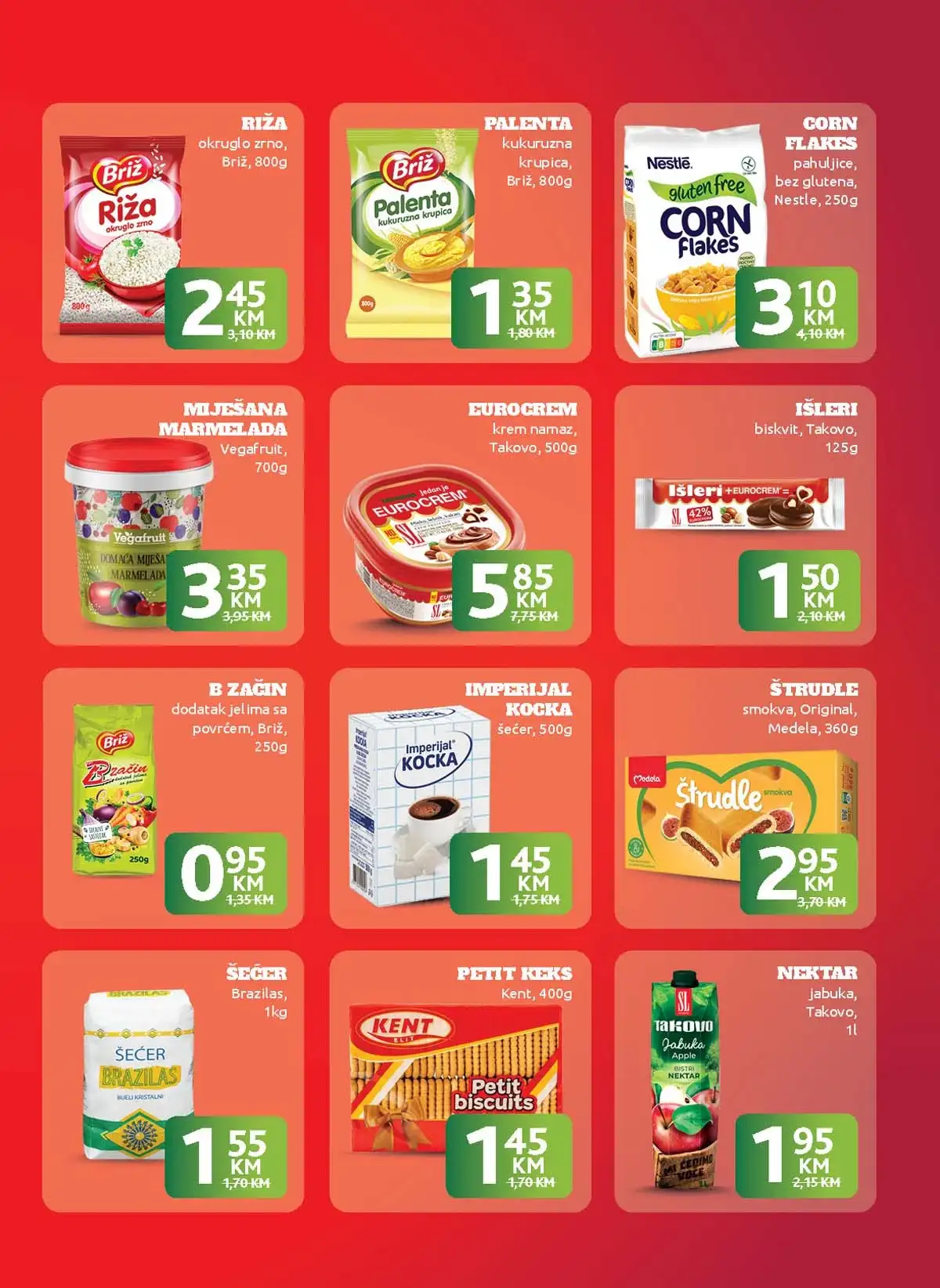 Konzum i Mercator akcija katalog sniženja do 20. aprila 2026 – strana 33