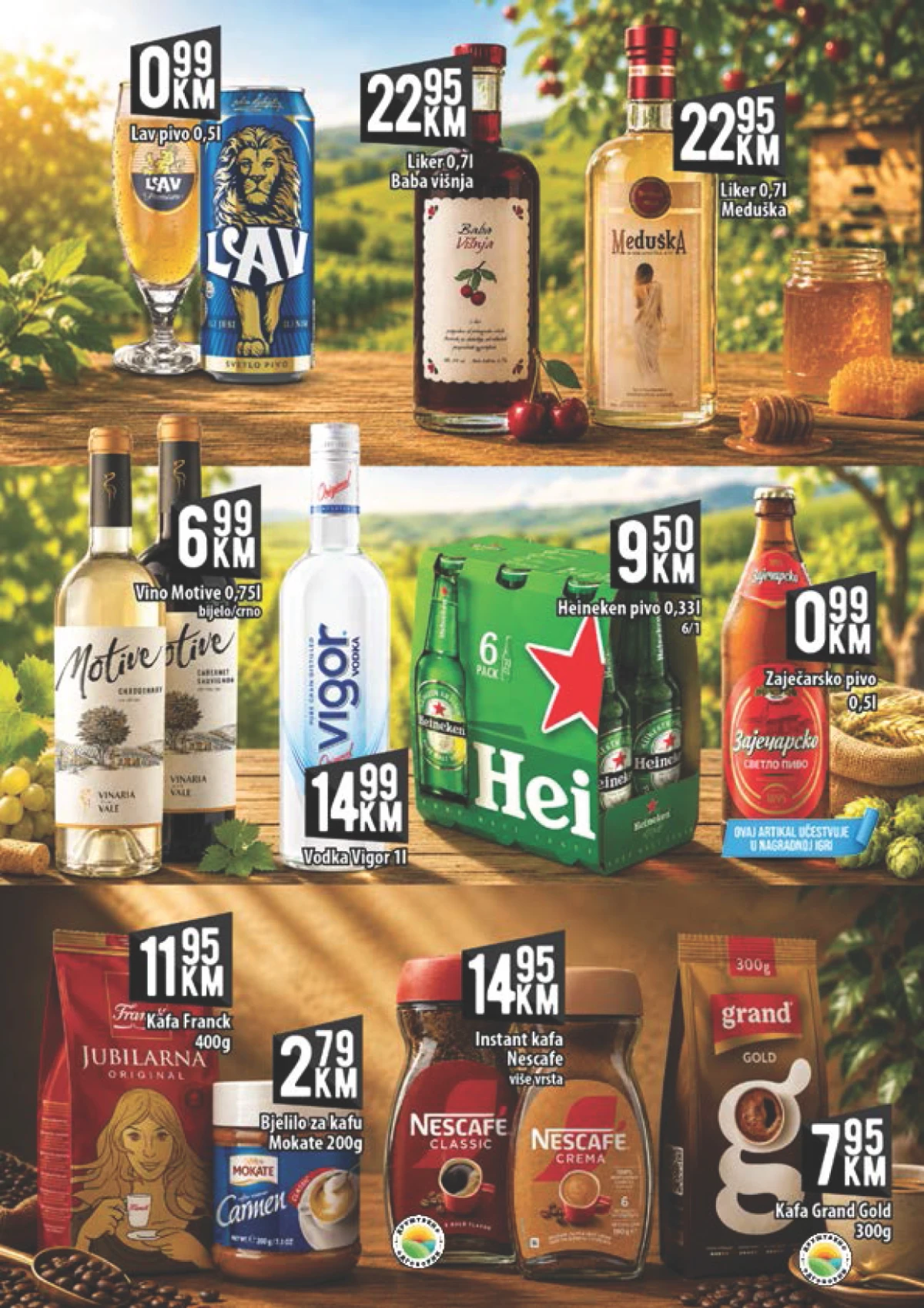 Kort katalog voće i povrće Kort akcija – banane, paradajz i mladi krompir po nižim cijenama