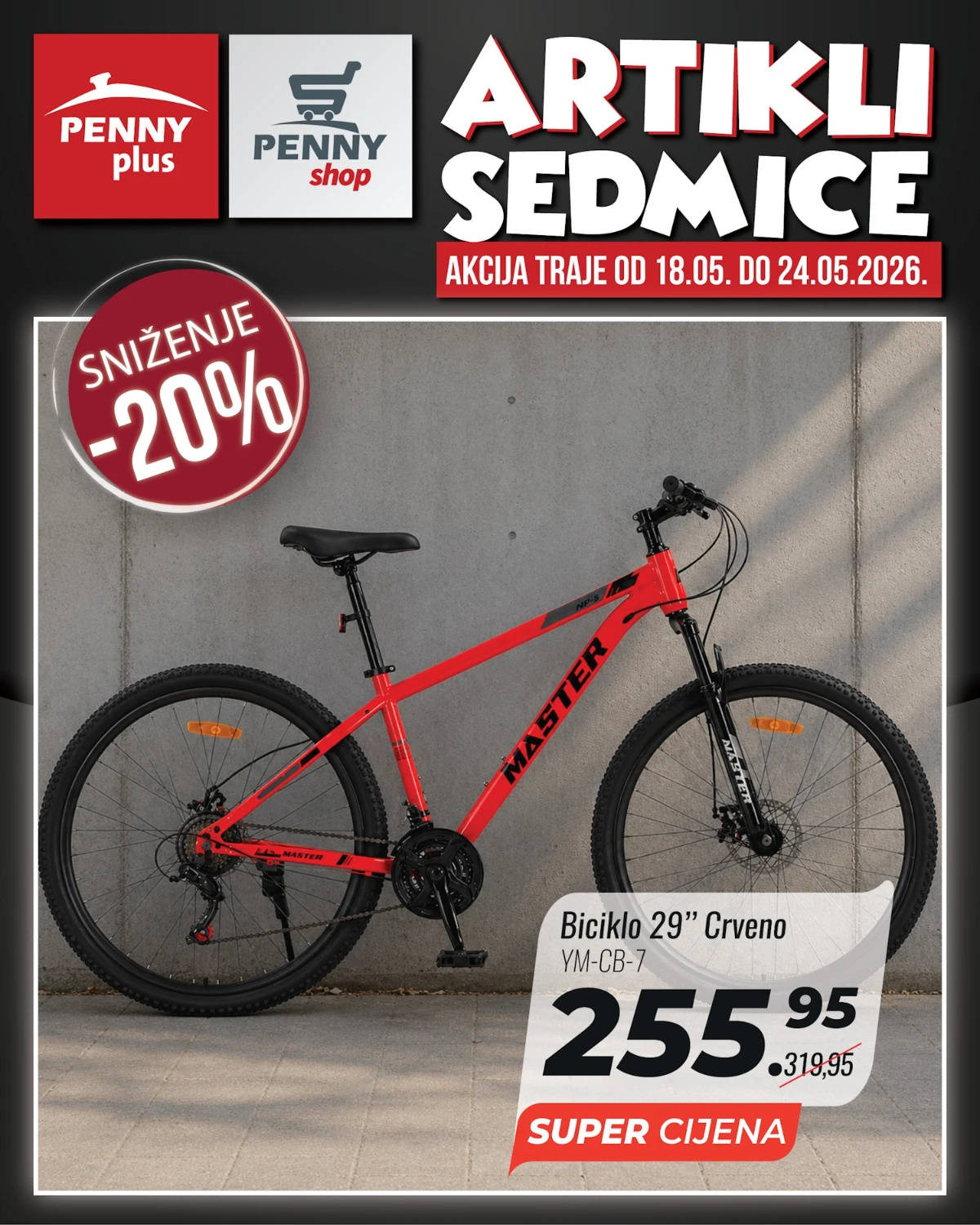 Penny katalog strana 2 – Master bicikla na sniženju do 24.05.2026