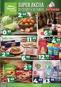 Penny marketi vikend akcija – sniženja prehrane do 18. aprila 2026.