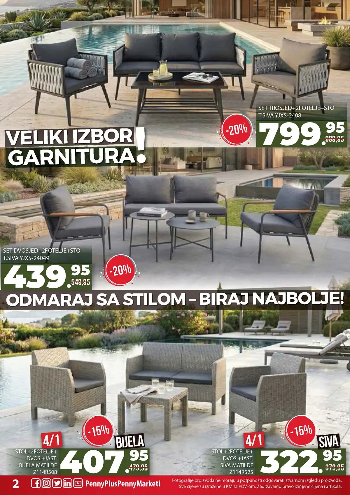 Penny Plus katalog Vaš izbor za savršen vrt – vrtni alat i oprema Penny Plus katalog Vaš izbor za savršen vrt strana 2 – vrtni alat i oprema na akciji do 18. aprila 2026