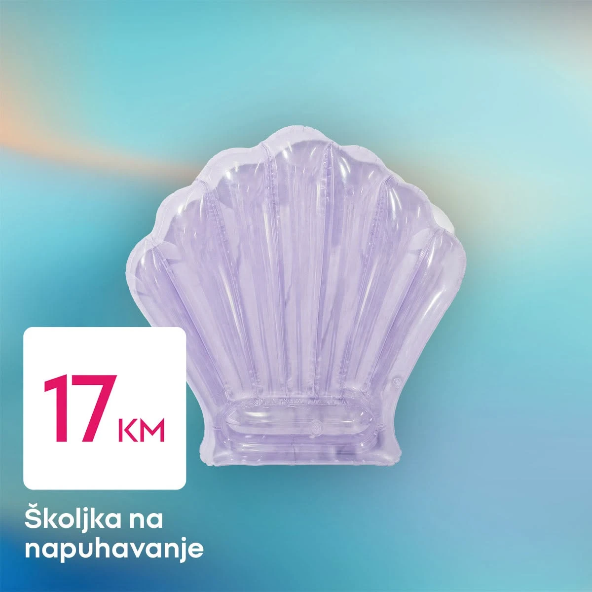 Pepco školjka na napuhavanje 17 KM