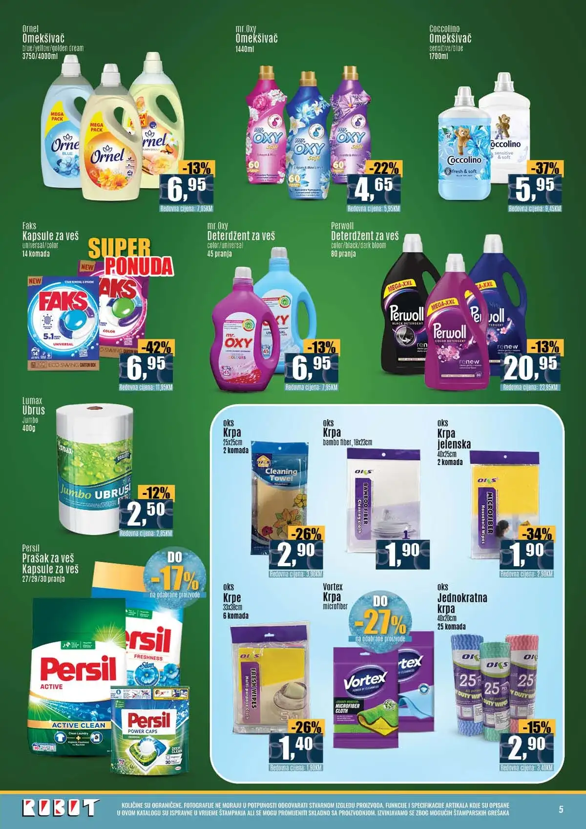 Robot katalog sniženja do 42 posto sredstva za čišćenje april 2026 strana 5
