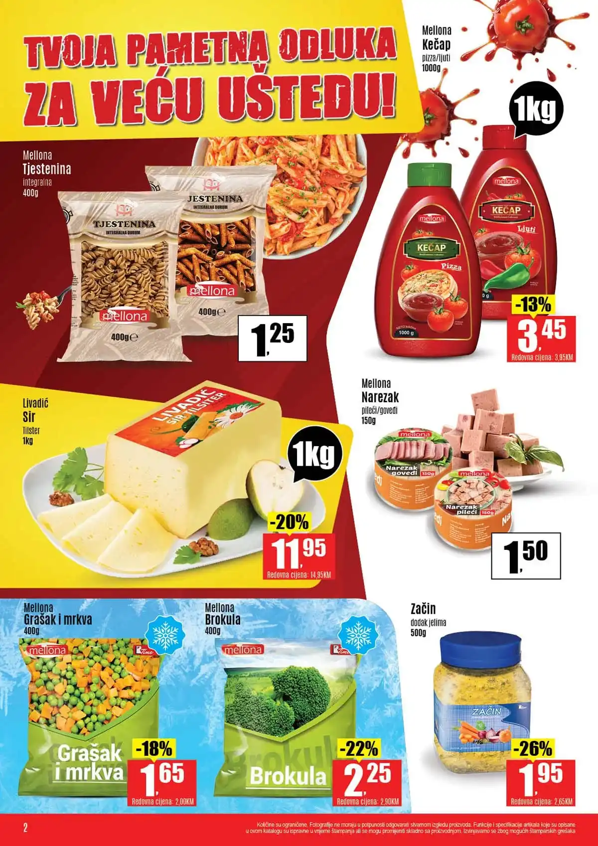 Robot katalog sniženja do 41 posto prehrambeni proizvodi april 2026 strana 2