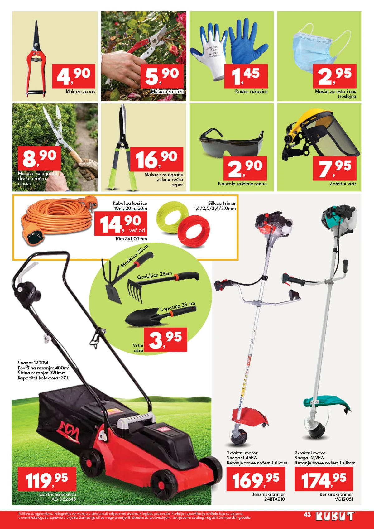Robot katalog maj 2026 strana 43 završna akcija i hit ponude BiH