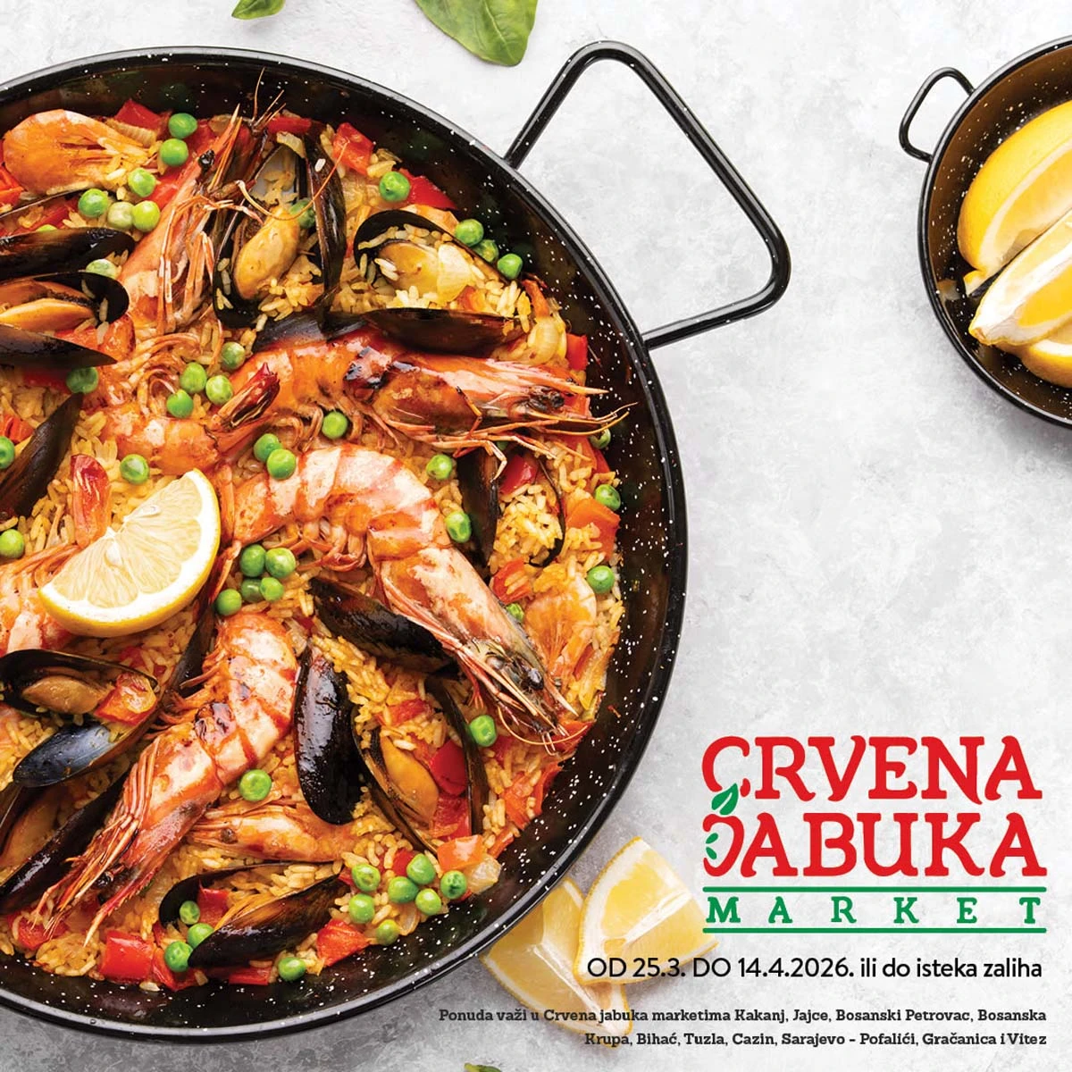 Crvena jabuka akcije i katalozi Crvena jabuka akcija snizenja