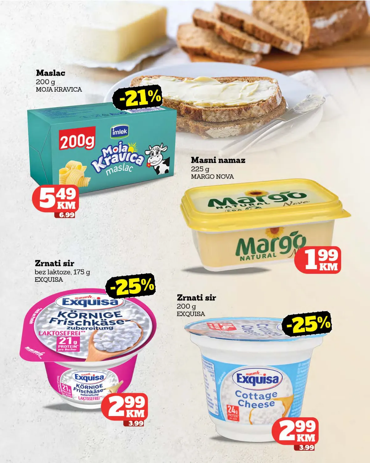 Tropic katalog – maslac i sir na akciji Tropic katalog – maslac, margarin i zrnati sir