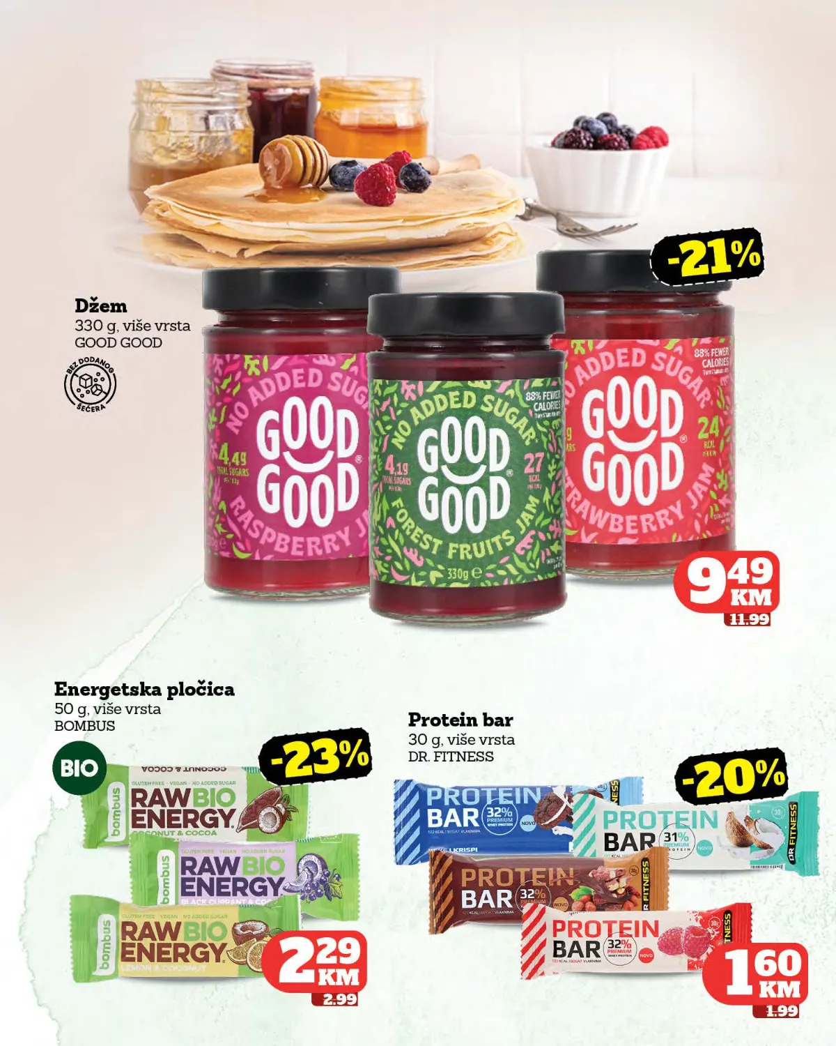 Tropic katalog – džemovi i proteinske grickalice Tropic katalog – džem, energetske pločice i proteinske pločice