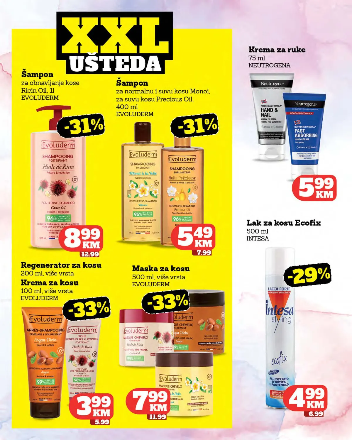 Tropic katalog – njega kose i ruku Tropic katalog – Evoluderm šamponi, maske i Neutrogena krema