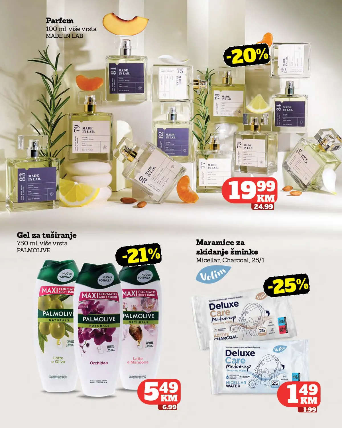 Tropic katalog – parfemi i lična higijena Tropic katalog – parfemi, Palmolive gelovi i maramice